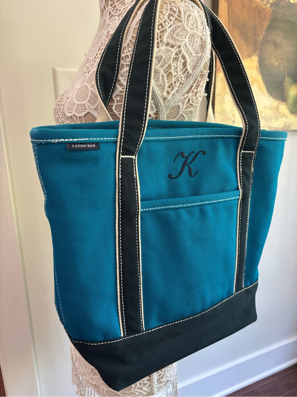 Lands' End Canvas Tote